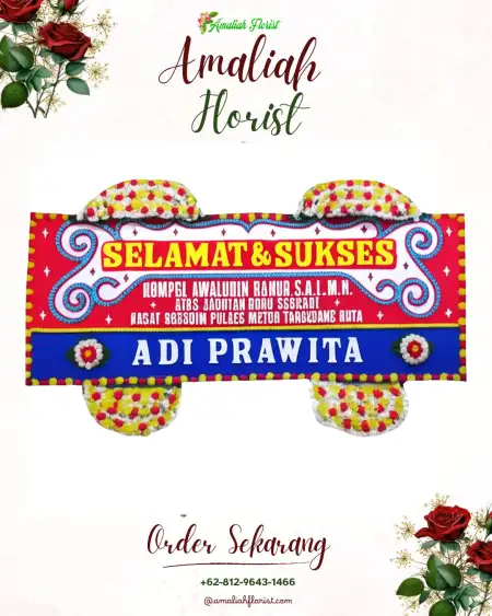 Papan Bunga Ucapan Selamat Tanah Abang