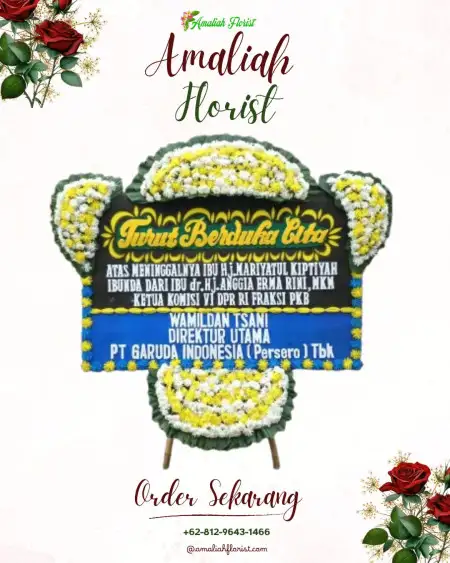 Papan Bunga Duka Tanah Abang